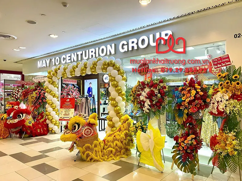 Gói múa Lân khai trương trọn gói