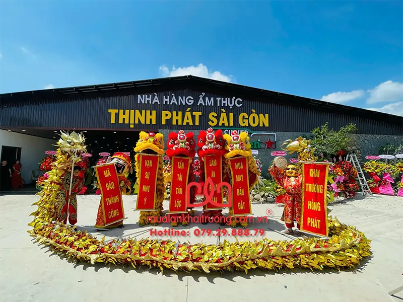 Múa lân Tết Ất Tỵ 2025 - Dịch vụ múa lân chuyên nghiệp