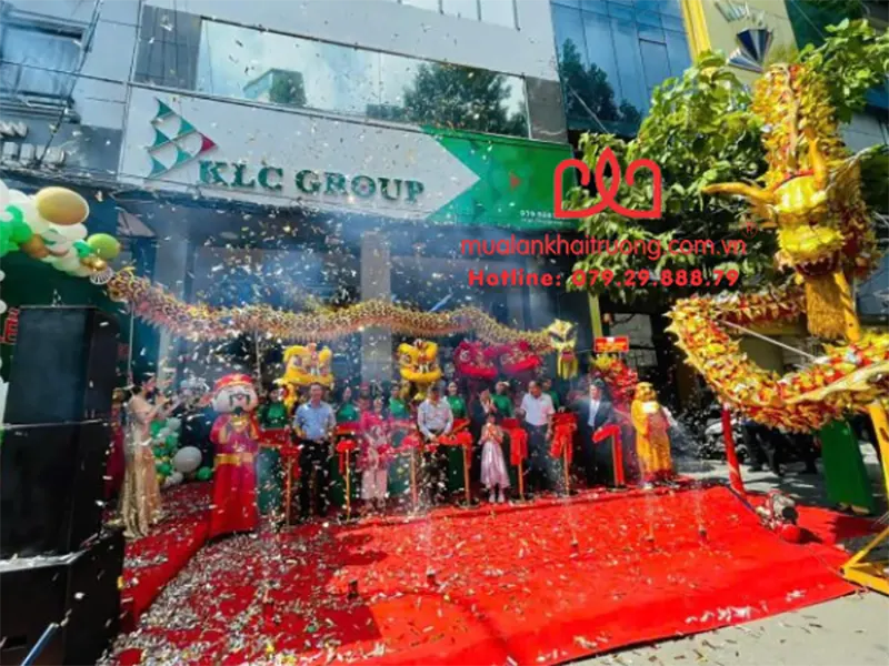 Dịch vụ múa lân khai trương