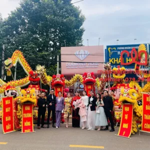 Cho thuê múa lân sư rồng khai trương