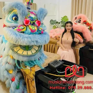 Múa lân khai trương tại spa