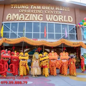 Dịch vụ múa lân khai trương tại Quận 9