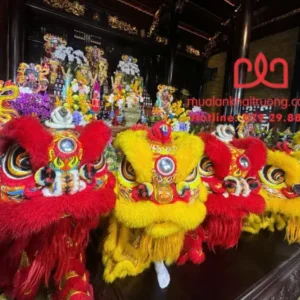 Khung giờ đẹp để múa lân