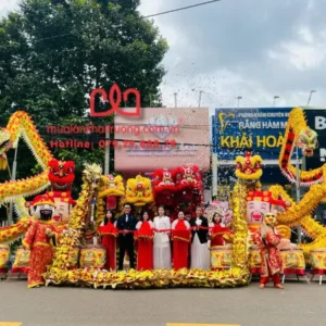 Dịch vụ múa lân khai trương quận 10