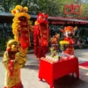 Múa lân khai trương tại Quận 4