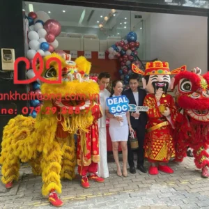 Dịch vụ múa lân khai trương