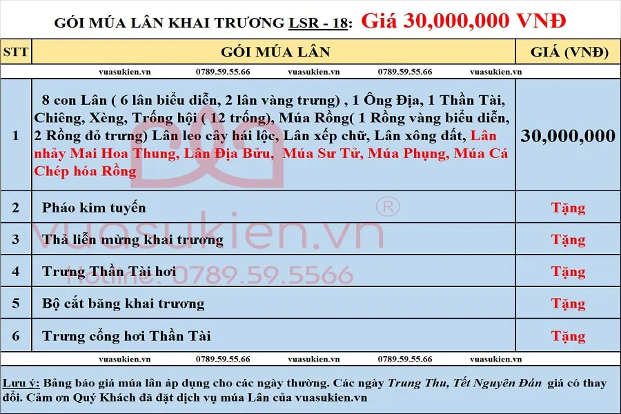 Gói múa lân khai niên hoành tráng tại Vua Sự Kiện