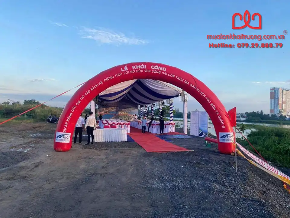 Cổng hơi trang trí