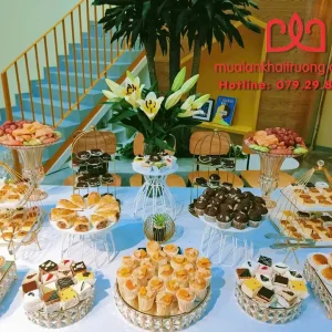 Tiệc teabreak cho sự kiện thêm trọn vẹn