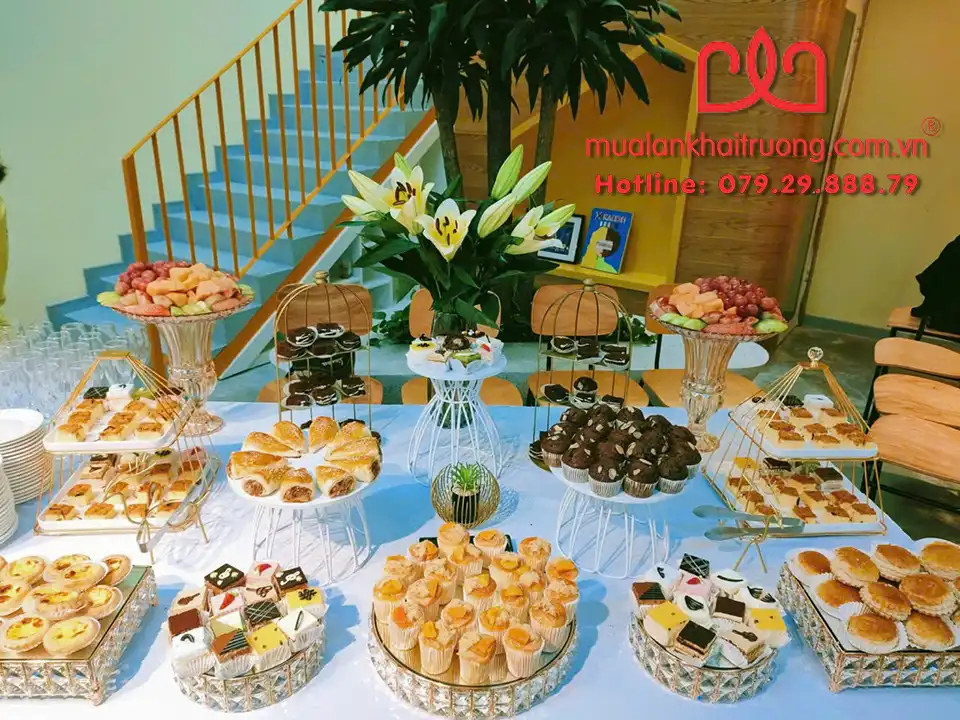 Tiệc teabreak cho sự kiện thêm trọn vẹn