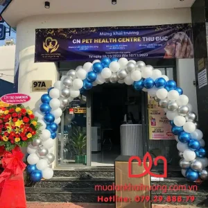 Cổng bong bóng khai trương tọn gói